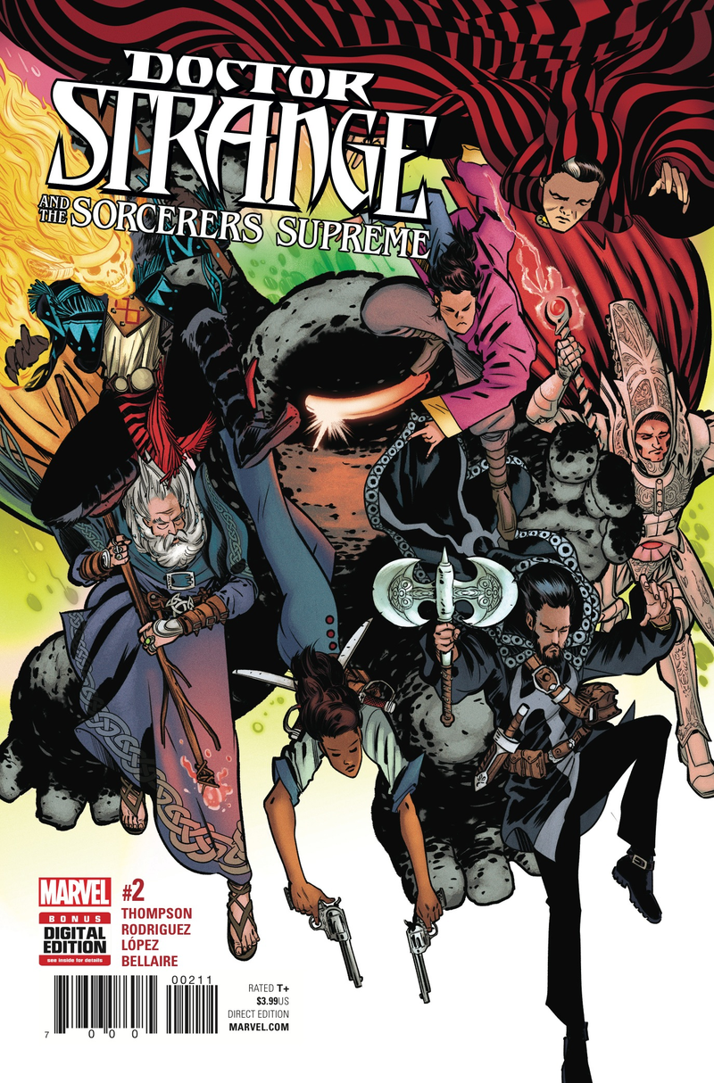 Image: Marvel Comics; cover by Javier Rodriguez and Álvaro López